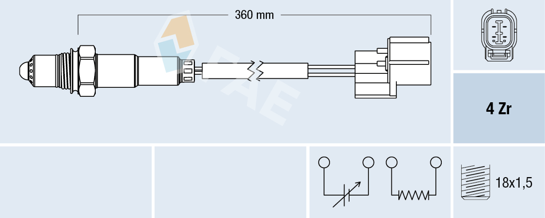 FAE Lambda-sonde 77375