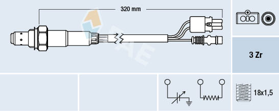 FAE Lambda-sonde 77378