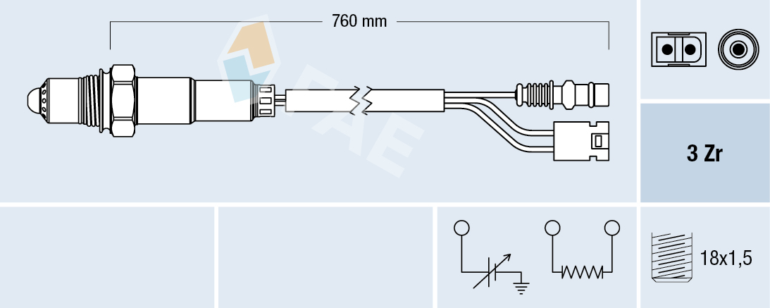 FAE Lambda-sonde 77381
