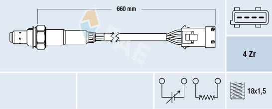 FAE Lambda-sonde 77384