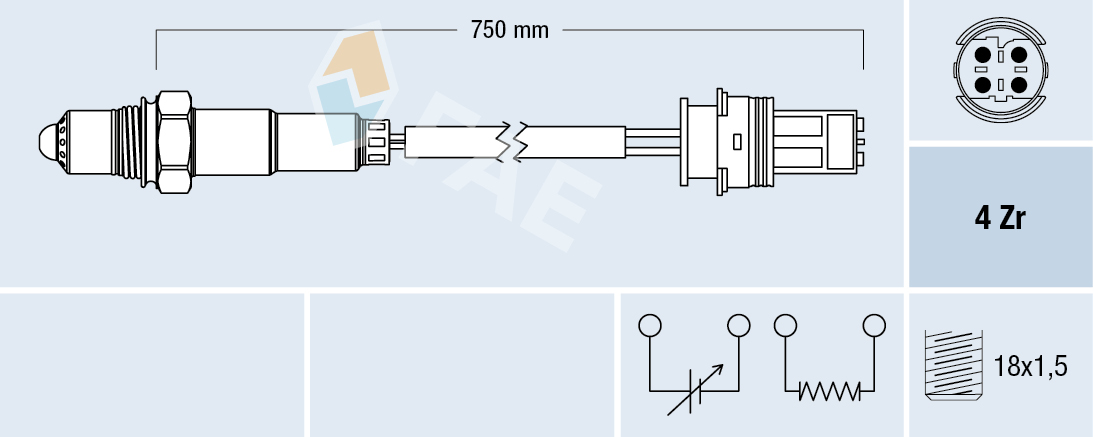 FAE Lambda-sonde 77386