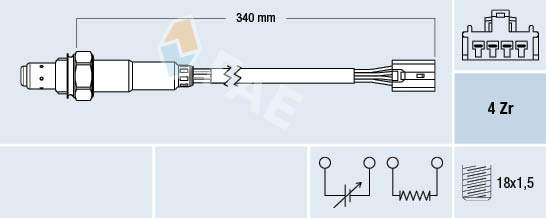 FAE Lambda-sonde 77388