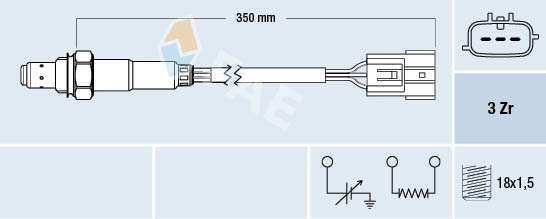 FAE Lambda-sonde 77390