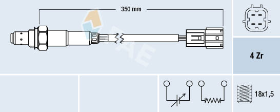 FAE Lambda-sonde 77391