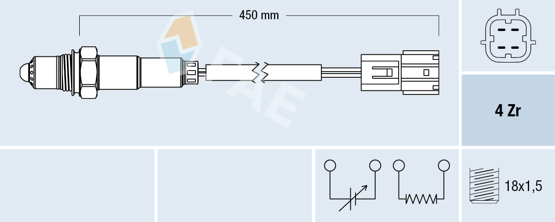 FAE Lambda-sonde 77393