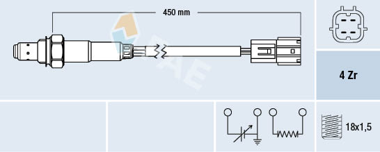 FAE Lambda-sonde 77394