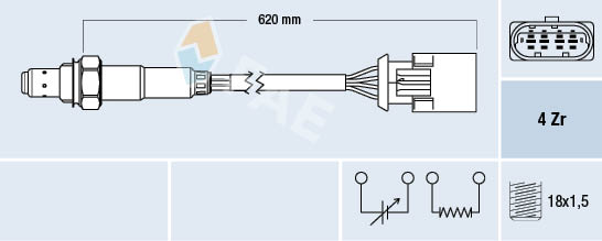 FAE Lambda-sonde 77396