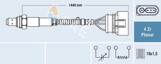 FAE Lambda-sonde 77400