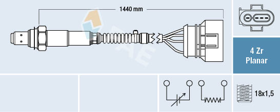 FAE Lambda-sonde 77401