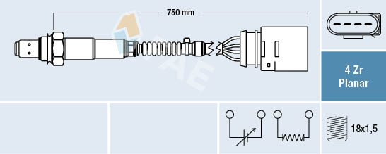 FAE Lambda-sonde 77405