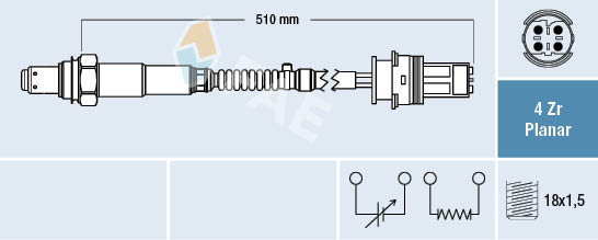 FAE Lambda-sonde 77408