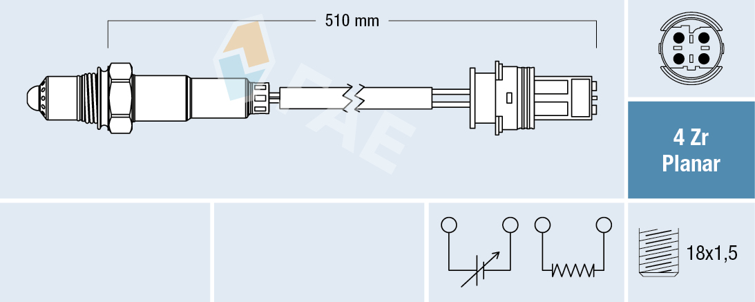 FAE Lambda-sonde 77408
