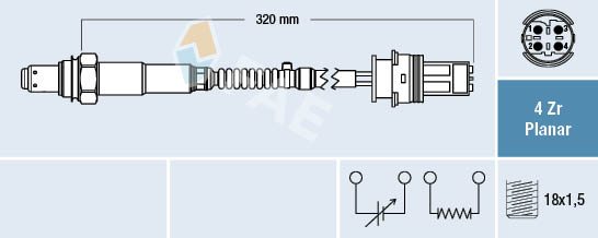 FAE Lambda-sonde 77409