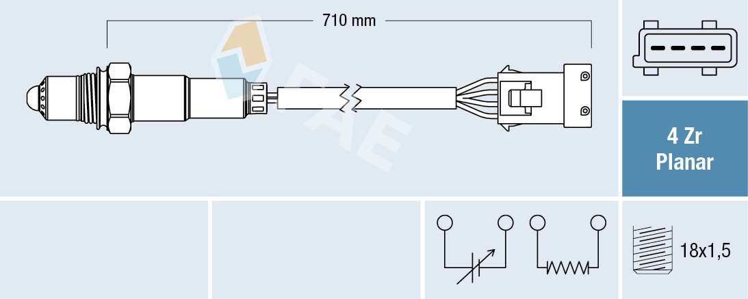 FAE Lambda-sonde 77413