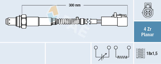 FAE Lambda-sonde 77418