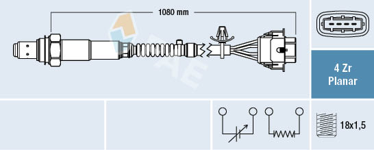 FAE Lambda-sonde 77421