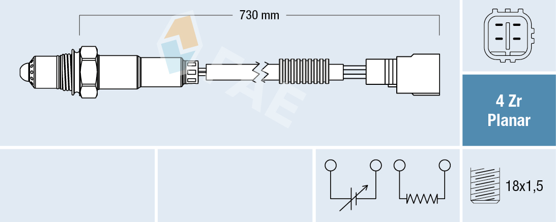 FAE Lambda-sonde 77423