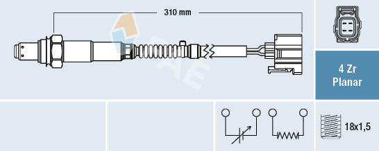 FAE Lambda-sonde 77427