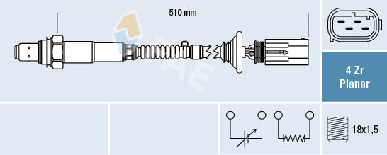 FAE Lambda-sonde 77428