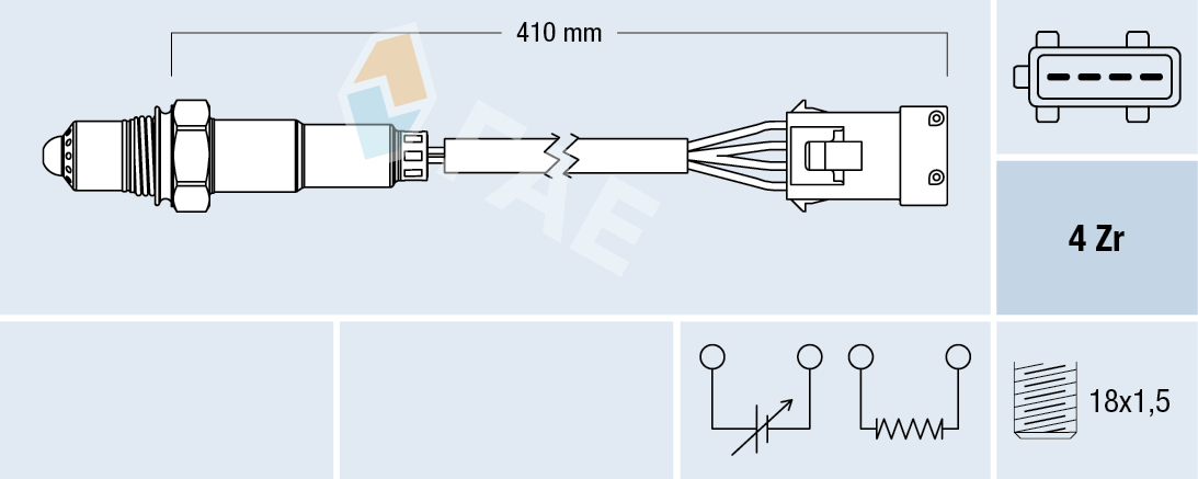 FAE Lambda-sonde 77432
