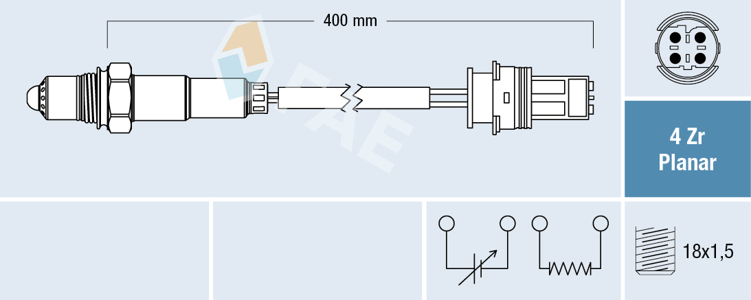 FAE Lambda-sonde 77445