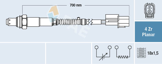 FAE Lambda-sonde 77450