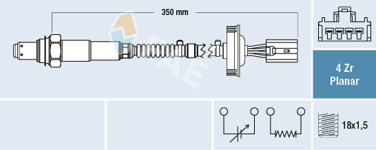 FAE Lambda-sonde 77451