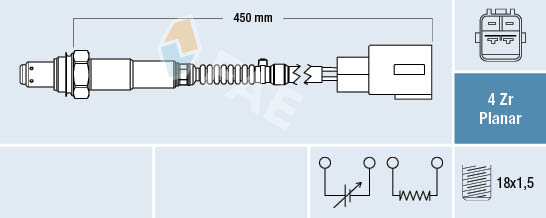 FAE Lambda-sonde 77457