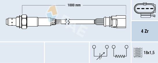 FAE Lambda-sonde 77459