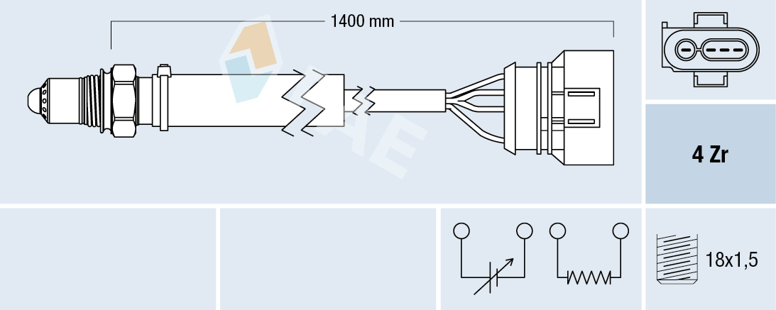 FAE Lambda-sonde 77461
