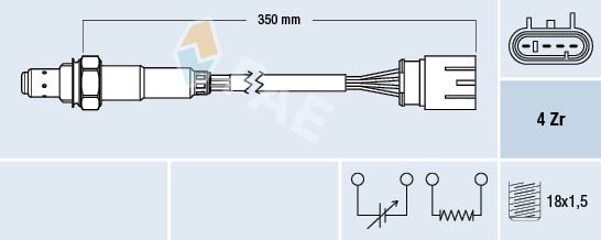 FAE Lambda-sonde 77465