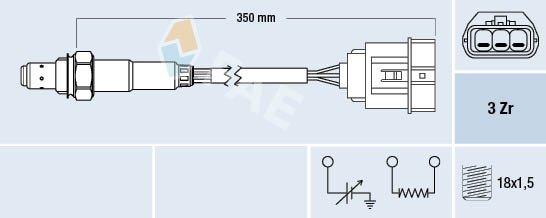 FAE Lambda-sonde 77472