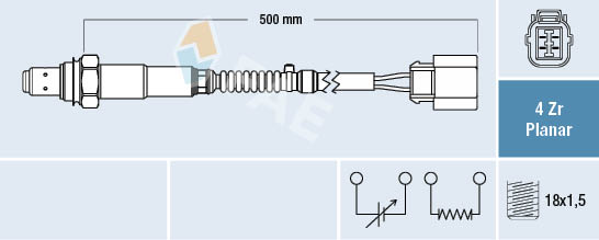 FAE Lambda-sonde 77474