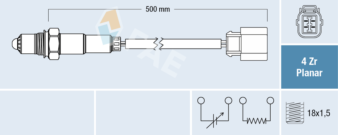 FAE Lambda-sonde 77474