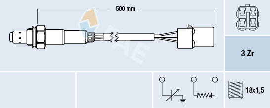 FAE Lambda-sonde 77479