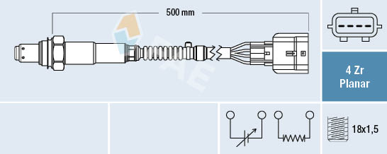 FAE Lambda-sonde 77492