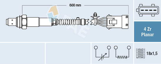 FAE Lambda-sonde 77494