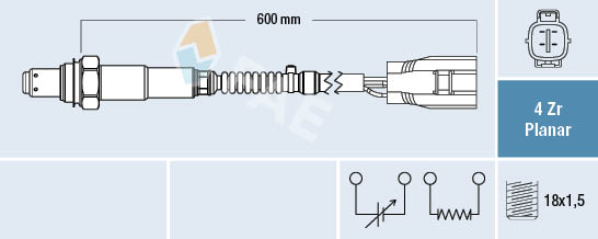 FAE Lambda-sonde 77497