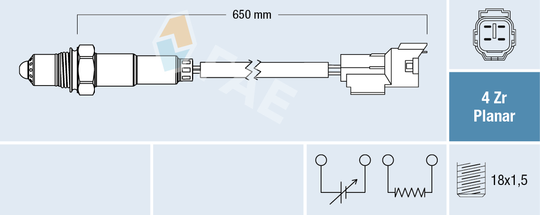 FAE Lambda-sonde 77500