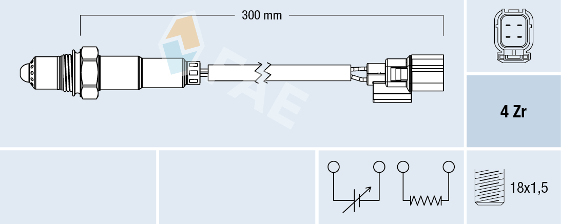 FAE Lambda-sonde 77502