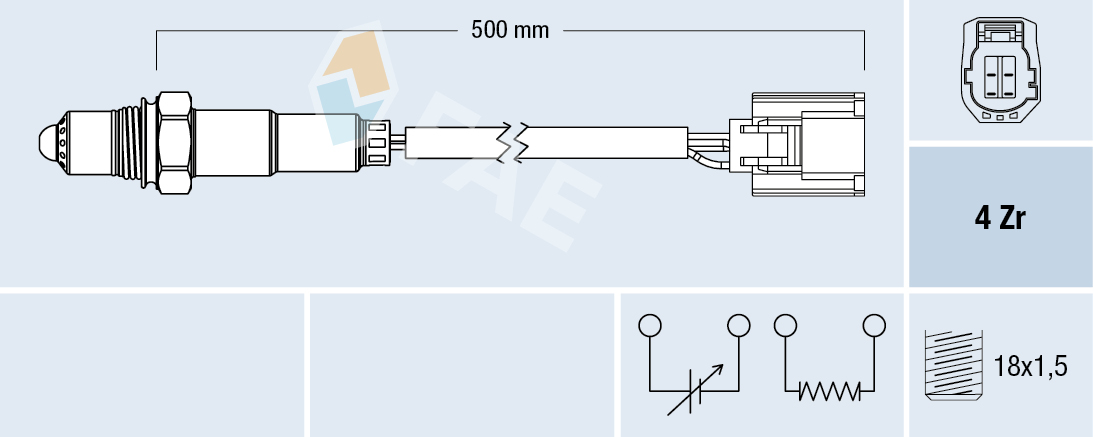 FAE Lambda-sonde 77503