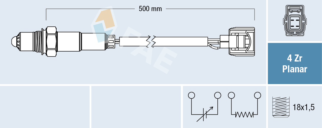FAE Lambda-sonde 77505