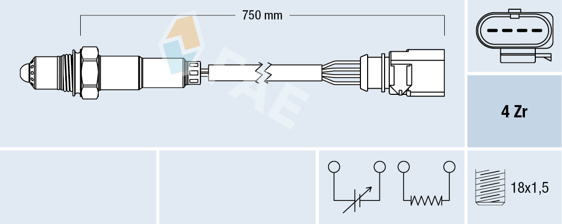 FAE Lambda-sonde 77508