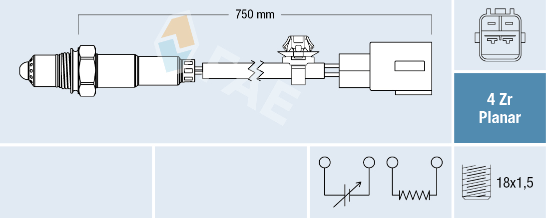 FAE Lambda-sonde 77513