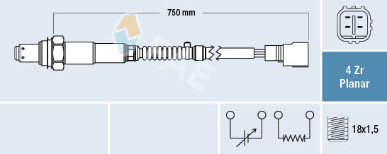 FAE Lambda-sonde 77514