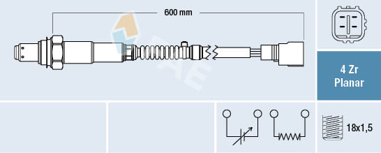 FAE Lambda-sonde 77515