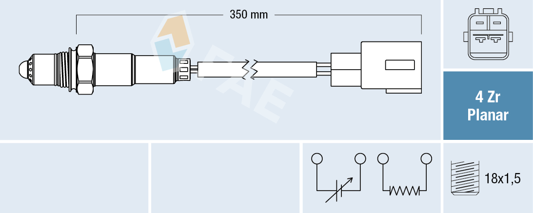 FAE Lambda-sonde 77518
