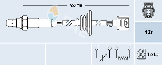 FAE Lambda-sonde 77520