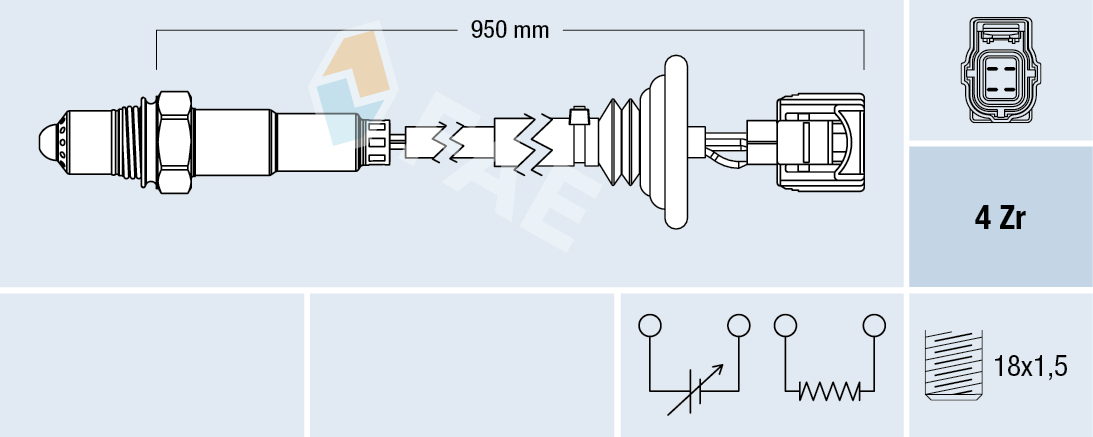 FAE Lambda-sonde 77520