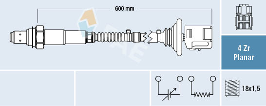 FAE Lambda-sonde 77521